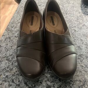Clarks Women's Dark Brown Loafers